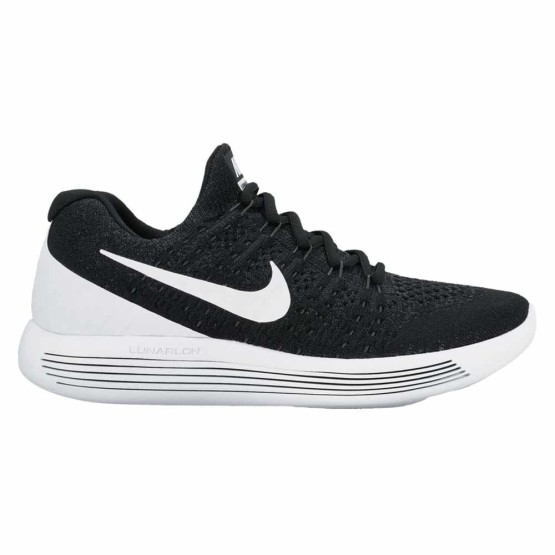 נעליים נייק לגברים Nike Lunarepic Low Flyknit 2 - שחור/לבן