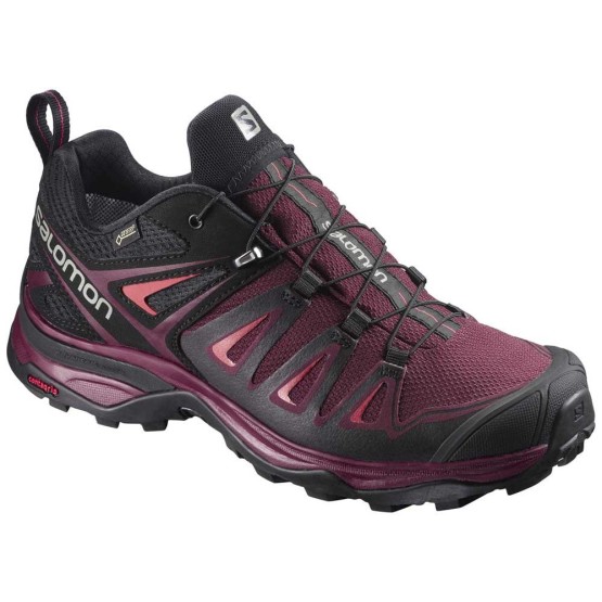 נעלי טיולים סלומון לנשים Salomon X Ultra 3 Goretex - שחור/סגול