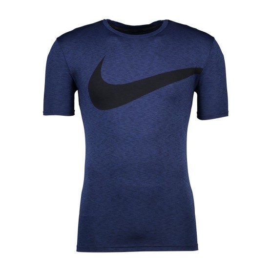 ביגוד נייק לגברים Nike Breathe Hyper Dry Top GFX - כחול