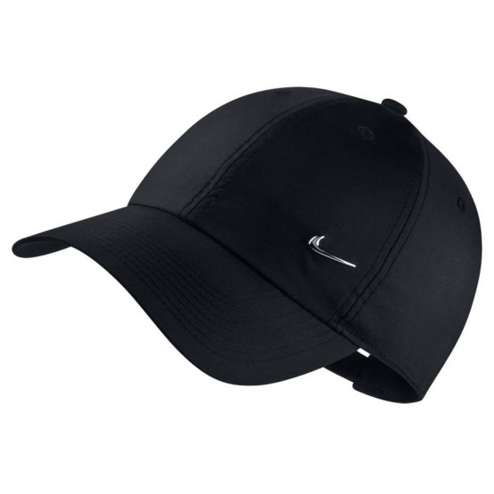 כובע נייק לגברים Nike H86 Metal Swoosh - שחור