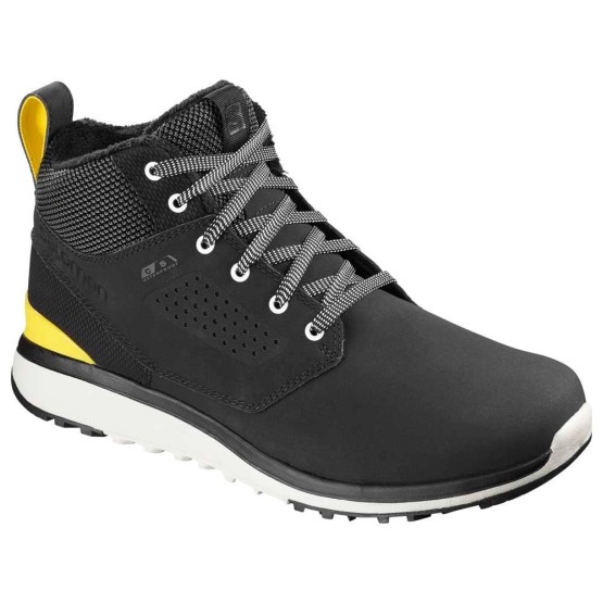 נעלי קז'ואל סלומון לגברים Salomon Utility Freeze CS WP - שחור/צהוב