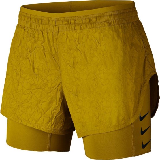 ביגוד נייק לנשים Nike Elevate 2 In 1 - צהוב
