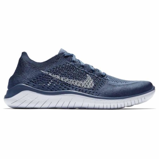 נעליים נייק לגברים Nike Free RN Flyknit - כחול
