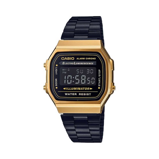 שעון קסיו לגברים CASIO A168WEGB_1B - זהב