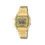 שעון קסיו לנשים CASIO LA_680WGA - צהוב