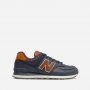 נעלי סניקרס ניו באלאנס לגברים New Balance ML574 - כחול כההחום