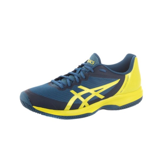 נעלי אימון אסיקס לגברים Asics  Gelcourt Speed Clay 4589 - כחול/צהוב