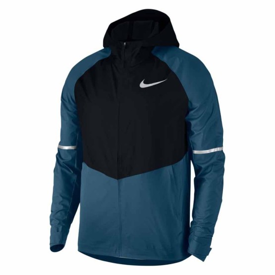 בגדי חורף נייק לגברים Nike  Aeroshield Zonal Hooded - כחול