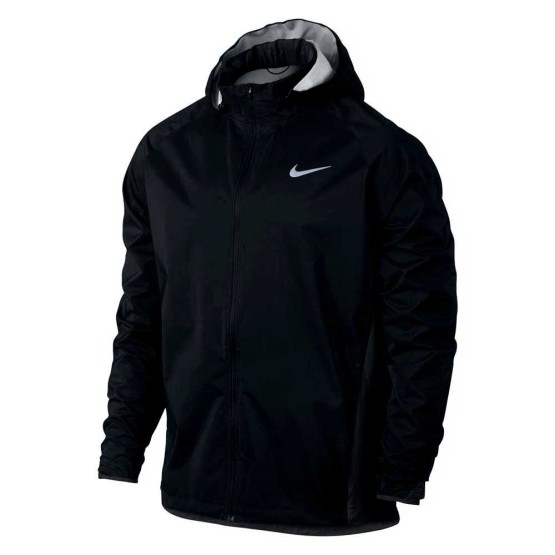 בגדי חורף נייק לגברים Nike  Shield Jacket Hooded Zoned - שחור