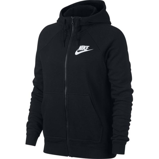 בגדי חורף נייק לנשים Nike Rally Hoodie FZ - שחור