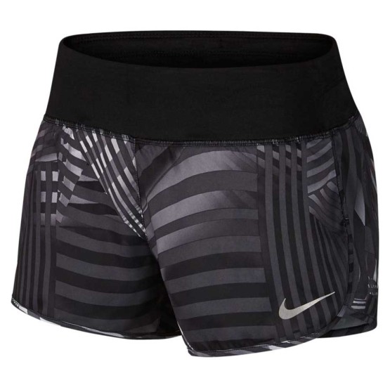 ביגוד נייק לנשים Nike  Flex 3 Rival Printed Shorts - שחור