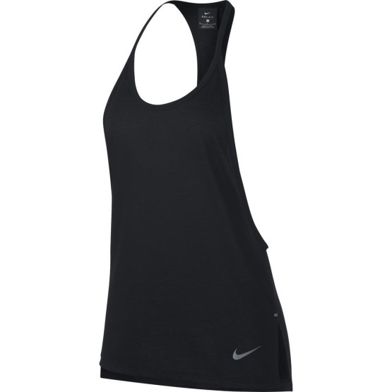 חולצת אימון נייק לנשים Nike  Tailwind Cool Lux - שחור