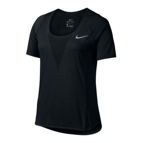 ביגוד נייק לנשים Nike  Zonal Cooling Relay S/S Top - שחור