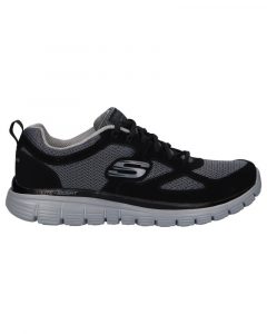 נעלי אימון סקצ'רס לגברים Skechers Burns - אפור/שחור