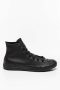 נעלי סניקרס קונברס לגברים Converse CHUCK TAYLOR High Top - שחור מלא