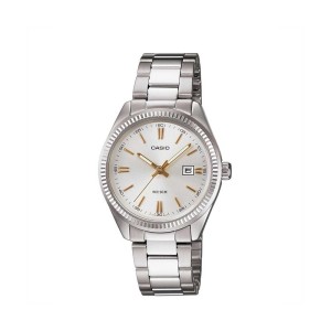 שעון קסיו לנשים CASIO LTP_1302D - לבן