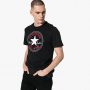 חולצת T קונברס לגברים Converse Chuck Patch - שחור