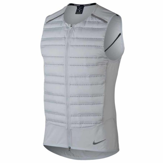 בגדי חורף נייק לגברים Nike  Aeroloft Vest - אפור