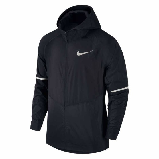 בגדי חורף נייק לגברים Nike  Aeroshield Zonal Hooded - שחור