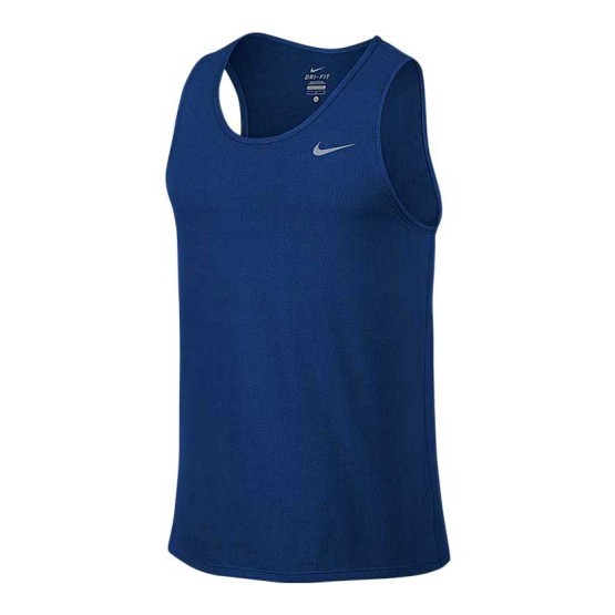 ביגוד נייק לגברים Nike  Dri Fit Contour - כחול