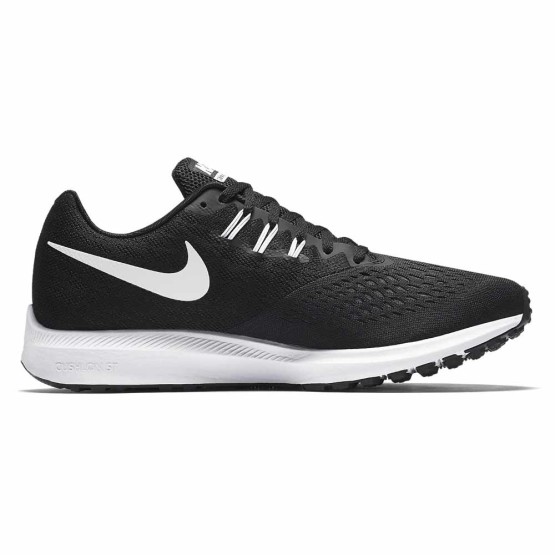 נעליים נייק לגברים Nike  Zoom Winflo 4 - שחור/לבן