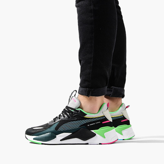 נעלי סניקרס פומה לגברים PUMA RS-X Toys - שחור/ירוק