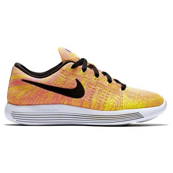 נעליים נייק לנשים Nike  LunarEpic Low Flyknit Oc - כתום