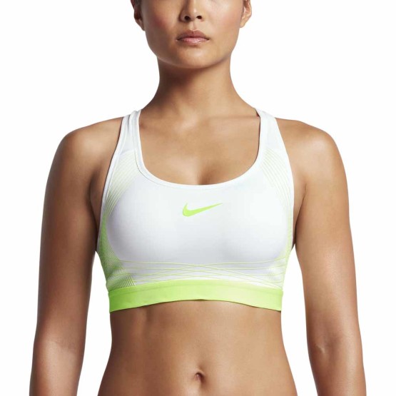 ביגוד נייק לנשים Nike  Pro Hypercool Classic Bra - לבן