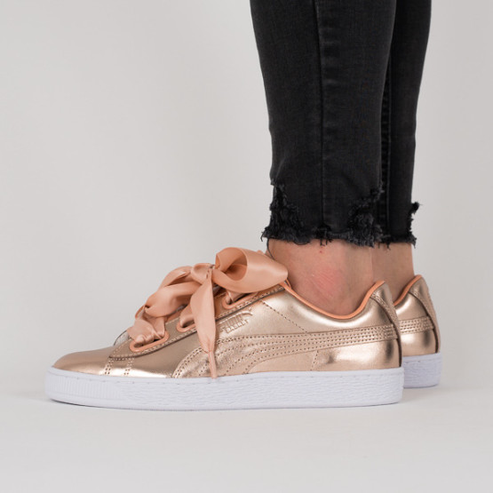 נעליים פומה לנשים PUMA Basket Heart Luxe - זהב
