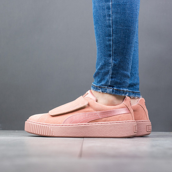 נעליים פומה לנשים PUMA Platform Strap Satin Ep - ורוד