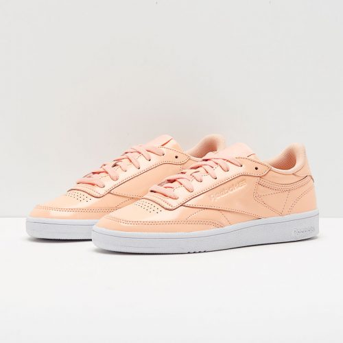 reebok club c 85 peach