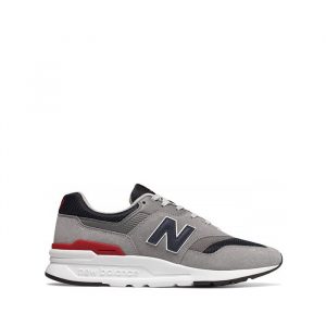 נעלי סניקרס ניו באלאנס לגברים New Balance CM997 - אפור/אדום