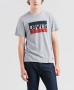 חולצת טי שירט ליוויס לגברים Levis Logo Graphic Tee - אפור