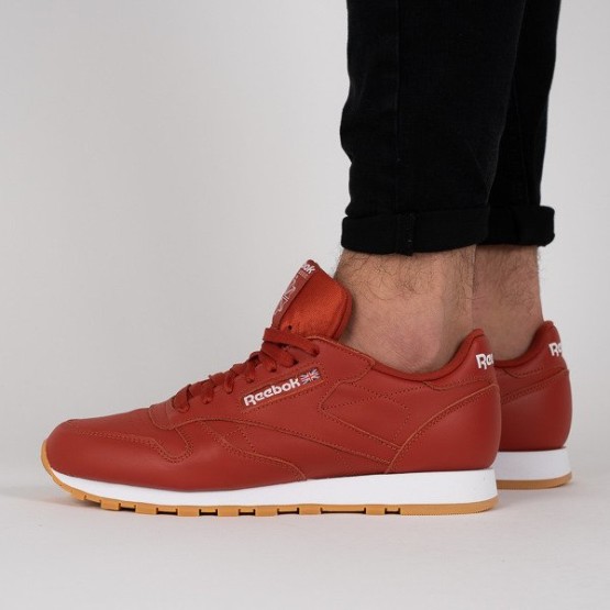 נעליים ריבוק לגברים Reebok Classic Leather - אדום