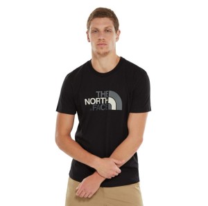 חולצת T דה נורת פיס לגברים The North Face Easy Tee - שחור