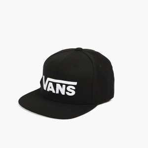 כובע ואנס לגברים Vans Drop V II Snapbac - שחור