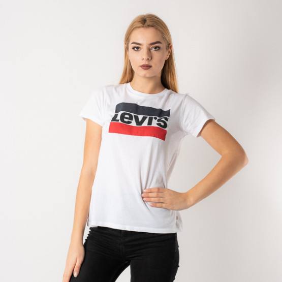 חולצת טי שירט ליוויס לנשים Levis The Perfect Tee - לבן
