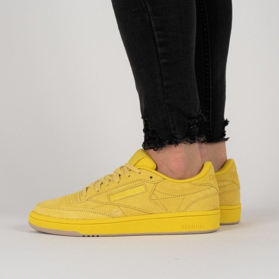 נעליים ריבוק לנשים Reebok Club C 85 - צהוב