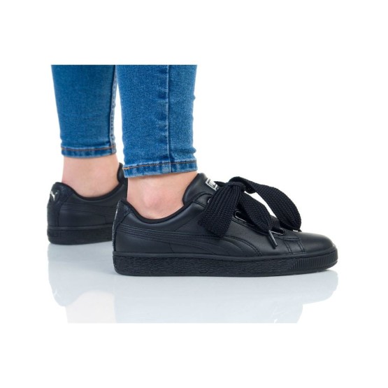 נעליים פומה לנשים PUMA BASKET HEART BIO HACK WNS - שחור