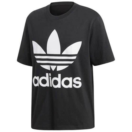 ביגוד Adidas Originals לגברים Adidas Originals Trefoil Oversized - שחור