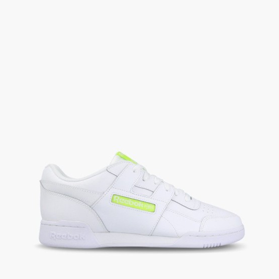 נעליים ריבוק לגברים Reebok Workout Plus - לבן/ירוק