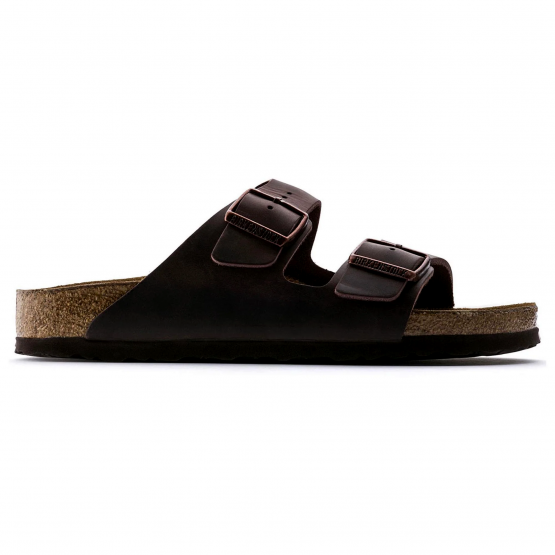 כפכפי בירקנשטוק לגברים Birkenstock Arizona - חום כהה כהה