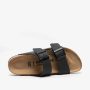 כפכפי בירקנשטוק לגברים Birkenstock Arizona - שחור פחם