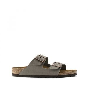 כפכפי בירקנשטוק לנשים Birkenstock Arizona - אפור/חום