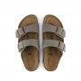 כפכפי בירקנשטוק לנשים Birkenstock Arizona - אפור/חום