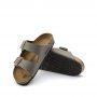 כפכפי בירקנשטוק לנשים Birkenstock Arizona - אפור/חום