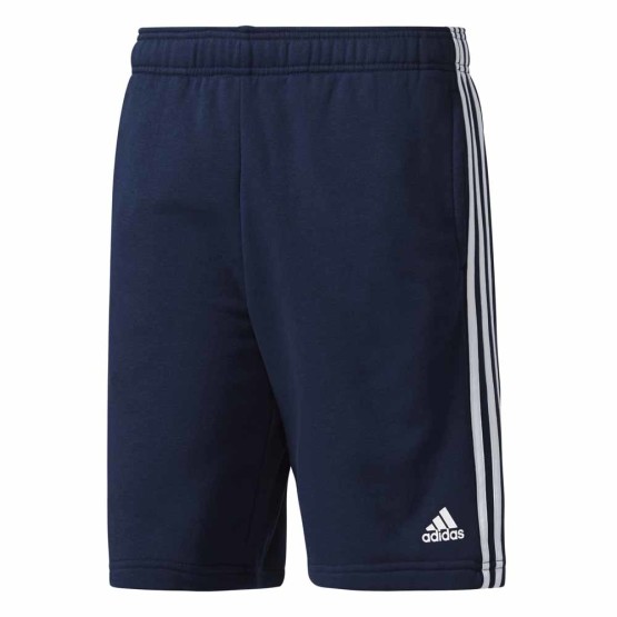 ביגוד אדידס לגברים Adidas 3 Stripes French Terry Shorts - כחול