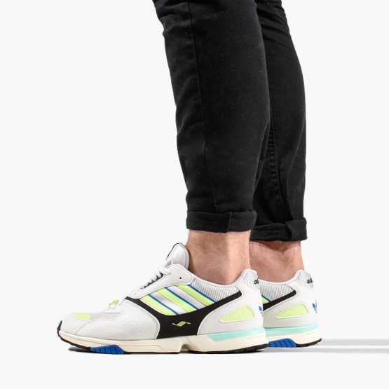 נעלי סניקרס אדידס לגברים Adidas Originals ZX 4000 - לבן