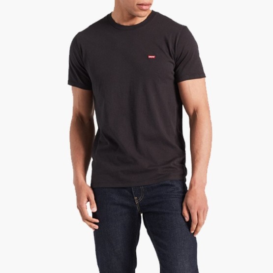 חולצת טי שירט ליוויס לגברים Levis Original - ג'ינס כהה