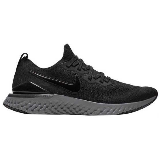 נעליים נייק לגברים Nike Epic React Flyknit 2 - שחור/אפור